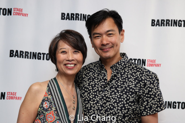 Playwright Jeanne Sakata and Joel de la Fuente Photo