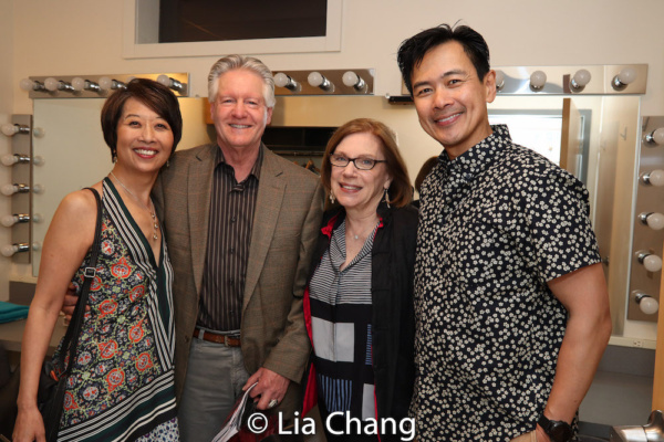 Playwright Jeanne Sakata with her husband, Tim Patterson, Barrington Stage Company?s  Photo