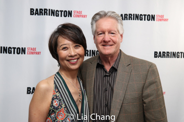 Playwright Jeanne Sakata with her husband, Tim Patterson Photo