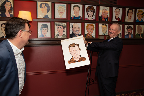 Photo Coverage: THE PROM'S Brooks Ashmanskas Receives Sardi's Portrait! Image