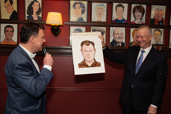 Photo Coverage: THE PROM'S Brooks Ashmanskas Receives Sardi's Portrait! Image