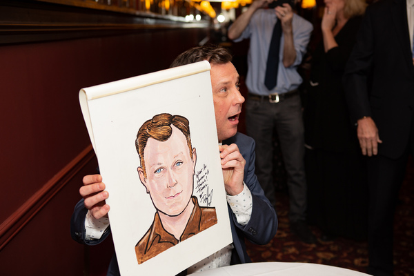 Photo Coverage: THE PROM'S Brooks Ashmanskas Receives Sardi's Portrait! Image