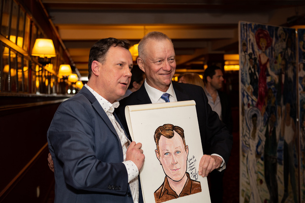 Photo Coverage: THE PROM'S Brooks Ashmanskas Receives Sardi's Portrait! Image