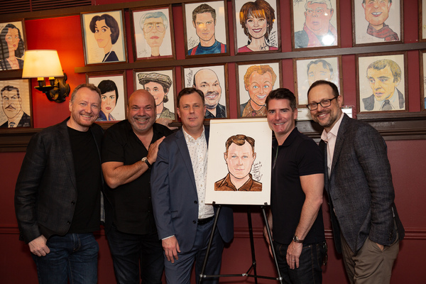 Photo Coverage: THE PROM'S Brooks Ashmanskas Receives Sardi's Portrait! Image