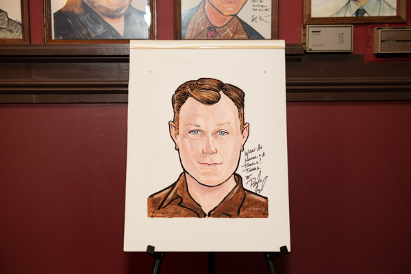 Photo Coverage: THE PROM'S Brooks Ashmanskas Receives Sardi's Portrait! Image