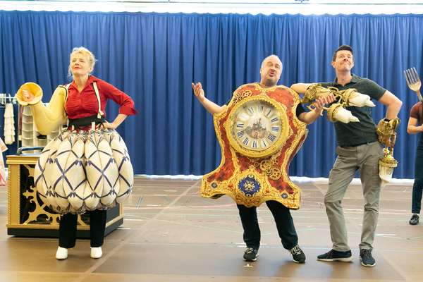 Photo Flash: BEAUTY AND THE BEAST In Rehearsal At Paper Mill Playhouse Image