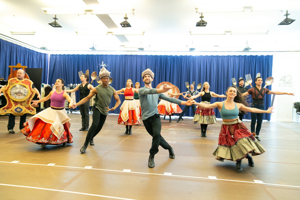 Photo Flash: BEAUTY AND THE BEAST In Rehearsal At Paper Mill Playhouse Image