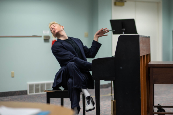 Photo Flash: In Rehearsal With Hope Summer Rep's MURDER FOR TWO Image