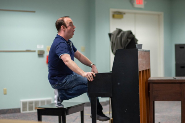 Photo Flash: In Rehearsal With Hope Summer Rep's MURDER FOR TWO Image