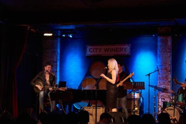 Brian Gallagher and Megan Hilty Photo