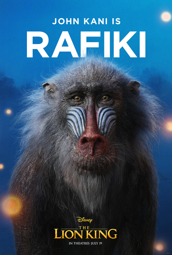 Photo Flash: Disney Marks 50 Days Until THE LION KING With Character Posters Image
