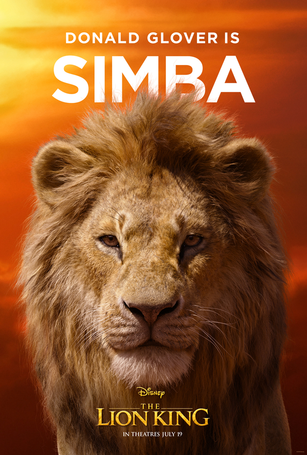Photo Flash: Disney Marks 50 Days Until THE LION KING With Character Posters Image