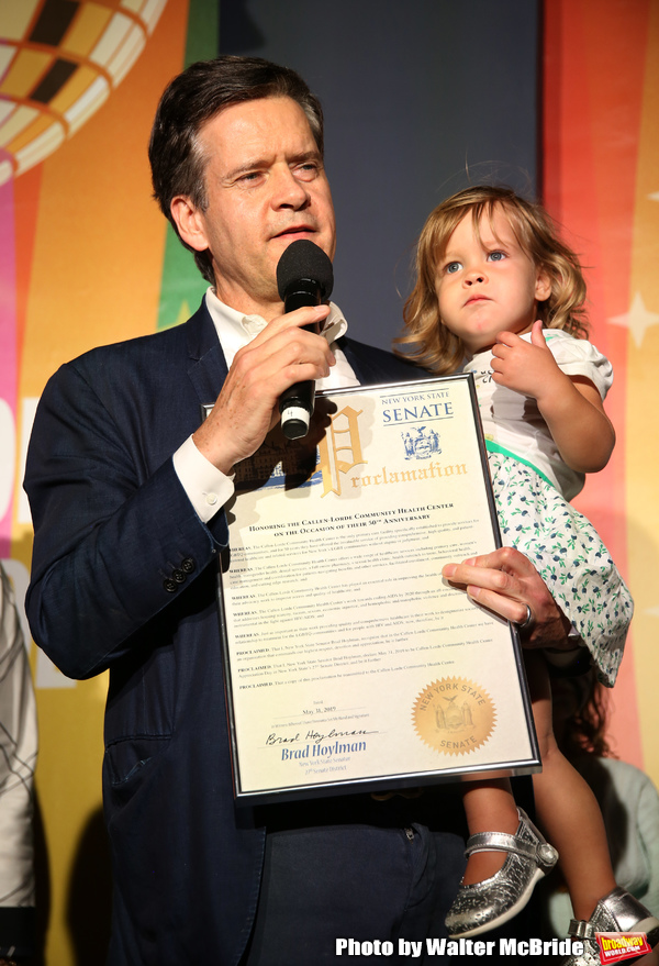 State Senator Brad Hoylman with daughter Photo