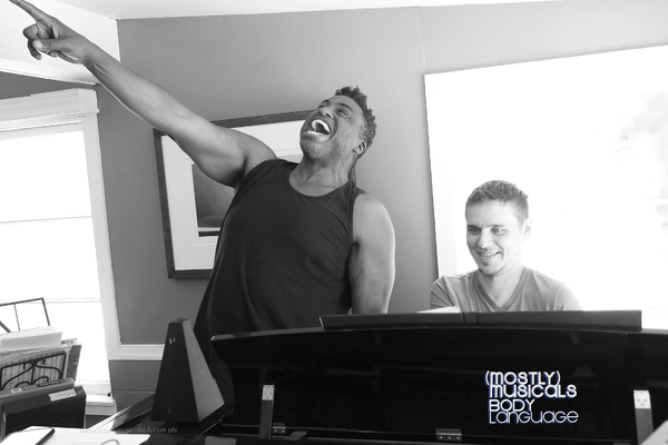 Photo Flash: Inside Rehearsal For (mostly)musicals: BODY LANGUAGE Image