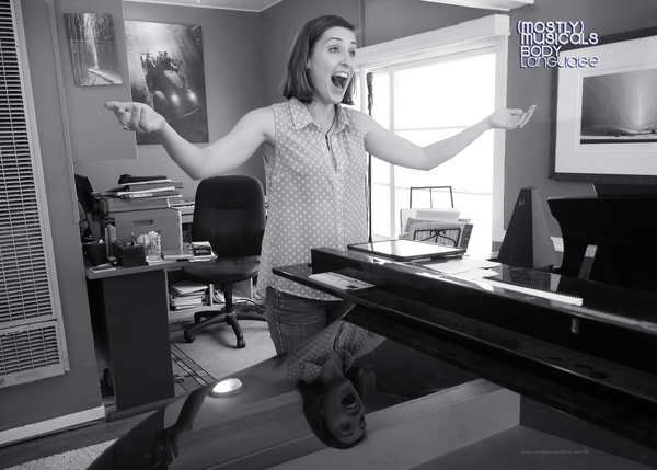 Photo Flash: Inside Rehearsal For (mostly)musicals: BODY LANGUAGE Image