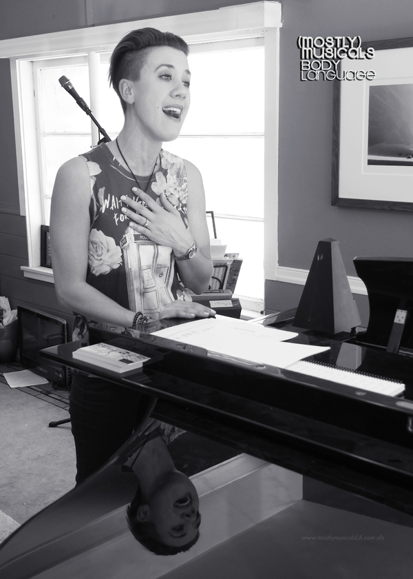 Photo Flash: Inside Rehearsal For (mostly)musicals: BODY LANGUAGE Image