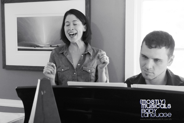 Photo Flash: Inside Rehearsal For (mostly)musicals: BODY LANGUAGE Image