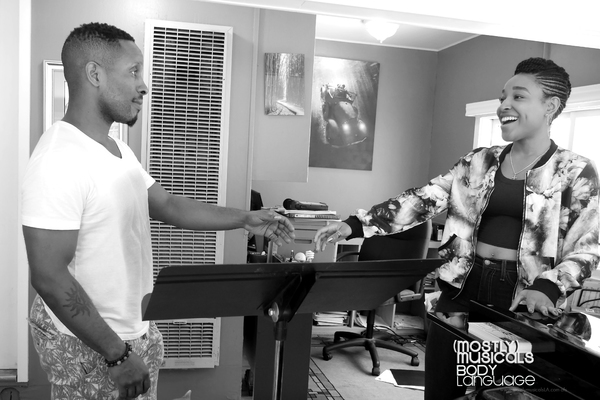 Photo Flash: Inside Rehearsal For (mostly)musicals: BODY LANGUAGE Image