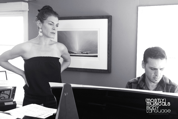Photo Flash: Inside Rehearsal For (mostly)musicals: BODY LANGUAGE Image