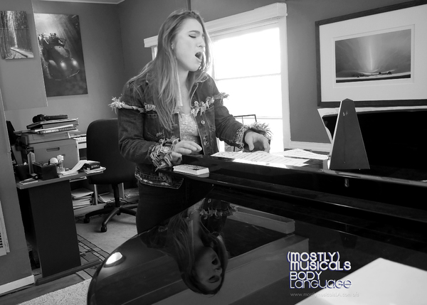 Photo Flash: Inside Rehearsal For (mostly)musicals: BODY LANGUAGE Image