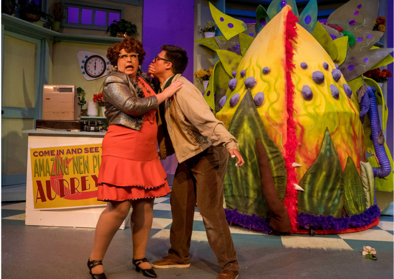 Review: LITTLE SHOP OF HORRORS at New Village Arts is a musical with a bite 