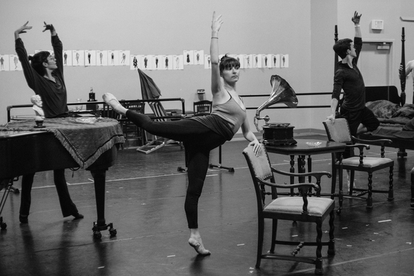 Photo Flash: In Rehearsal with Terrence McNally's IMMORTAL LONGINGS Image