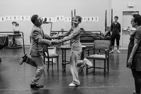 Photo Flash: In Rehearsal with Terrence McNally's IMMORTAL LONGINGS Image