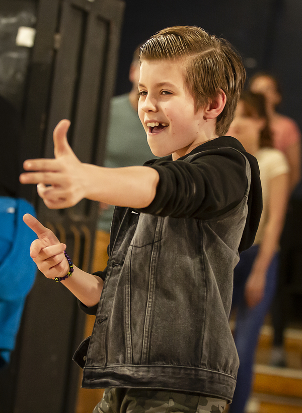 Photo Flash: In Rehearsal with THE SECRET DIARY OF ADRIAN MOLE AGED 13 3/4 Image
