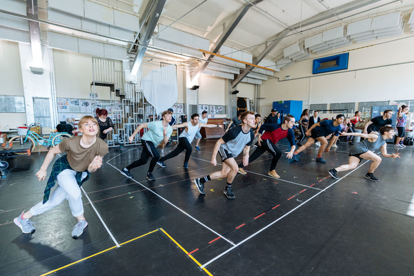 Photo Flash: In Rehearsal with the UK and Ireland Tour of GREASE Image