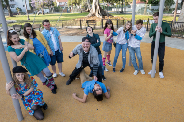 Cast of The Bully Problem: (L to R: Tianna Cohen, Malissa Marlow, Hallie Mayer, Andre Photo