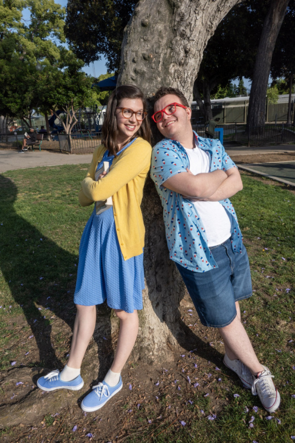 Hallie Mayer (Katy) and Andrew Landecker (Chester) Photo