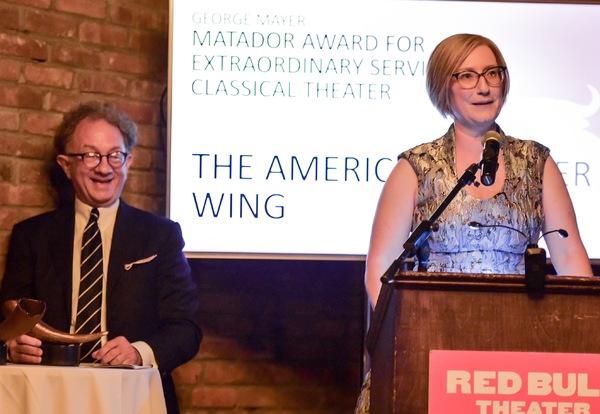 Photo Flash: Michael Urie, Patrick Page, Peter Dinklage And More Come Out For Red Bull Theater Gala  Image