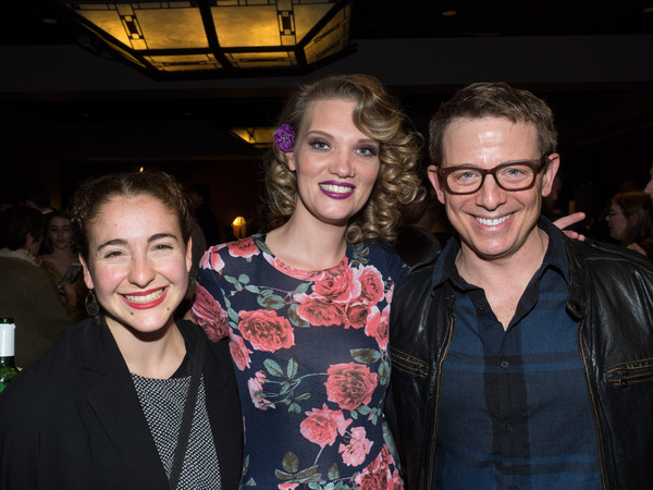 Natalie Iscovich, Wig Designer Kaitlin McCoy, and Jeff Skowron Photo