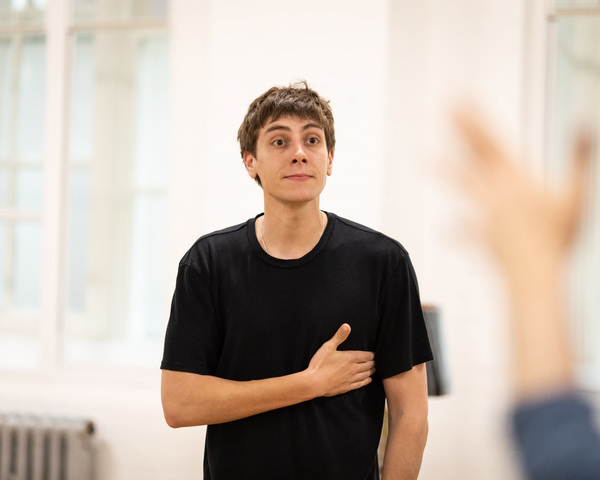 Photo Flash: In Rehearsal With John Malkovich and the Cast of BITTER WHEAT Image