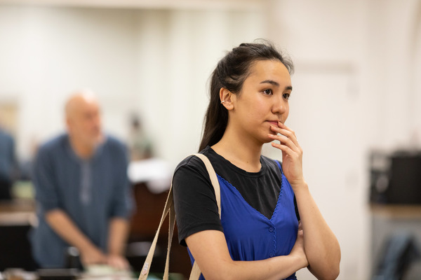 Photo Flash: In Rehearsal With John Malkovich and the Cast of BITTER WHEAT Image