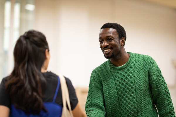 Photo Flash: In Rehearsal With John Malkovich and the Cast of BITTER WHEAT Image