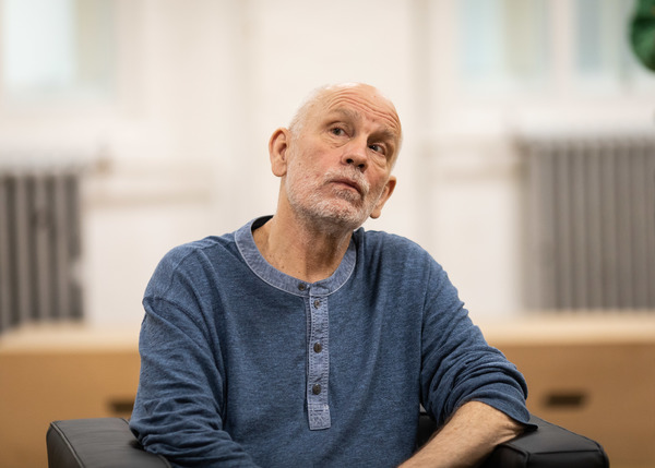 Photo Flash: In Rehearsal With John Malkovich and the Cast of BITTER WHEAT  Image