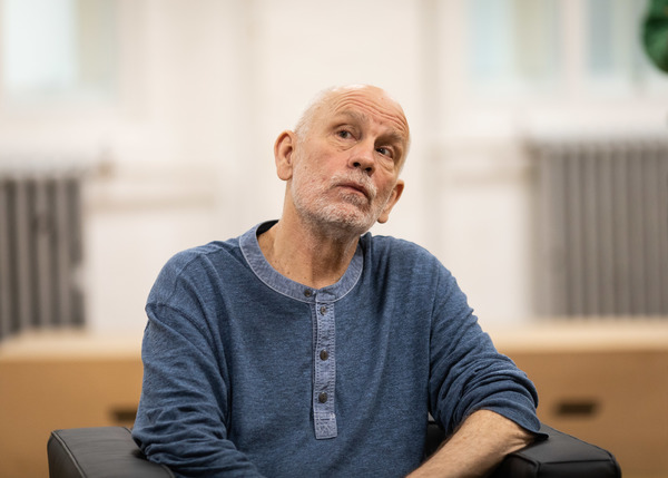 Photo Flash: In Rehearsal With John Malkovich and the Cast of BITTER WHEAT Image