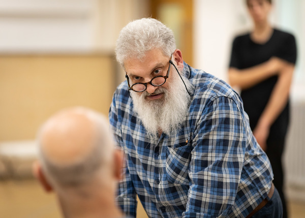 Photo Flash: In Rehearsal With John Malkovich and the Cast of BITTER WHEAT Image