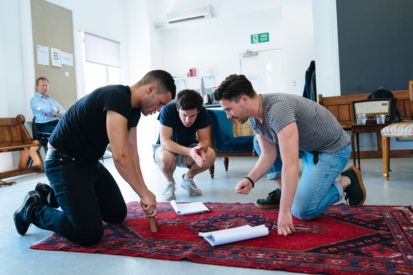 Photo Flash: In Rehearsal with Orange Tree Theatre's WHILE THE SUN SHINES Image