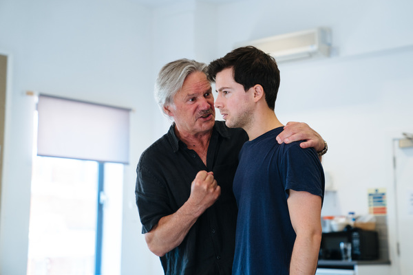 Photo Flash: In Rehearsal with Orange Tree Theatre's WHILE THE SUN SHINES Image