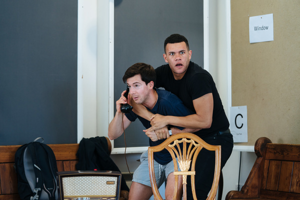 Photo Flash: In Rehearsal with Orange Tree Theatre's WHILE THE SUN SHINES Image