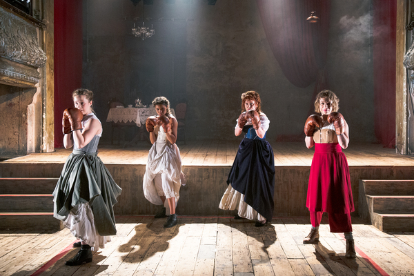 Photo Flash: First Look at THE SWEET SCIENCE OF BRUISING at Wilton's Music Hall 