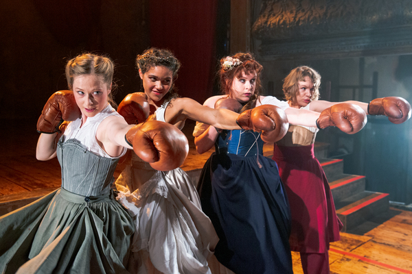 Photo Flash: First Look at THE SWEET SCIENCE OF BRUISING at Wilton's Music Hall 