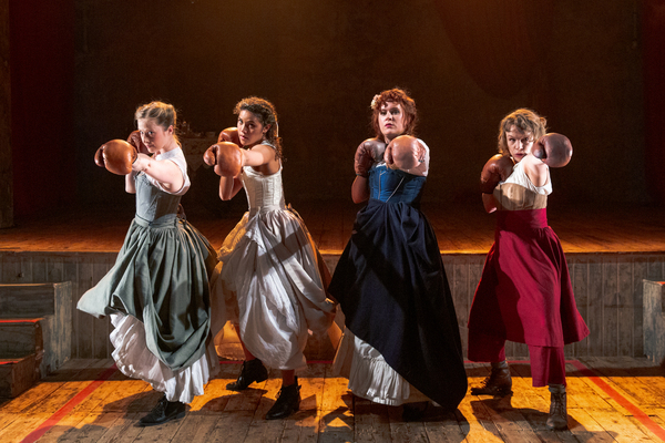 Photo Flash: First Look at THE SWEET SCIENCE OF BRUISING at Wilton's Music Hall 
