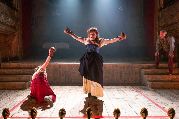 Photo Flash: First Look at THE SWEET SCIENCE OF BRUISING at Wilton's Music Hall  Image