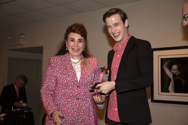 Donelle Dadigan and Tyler Henry during presentation Photo