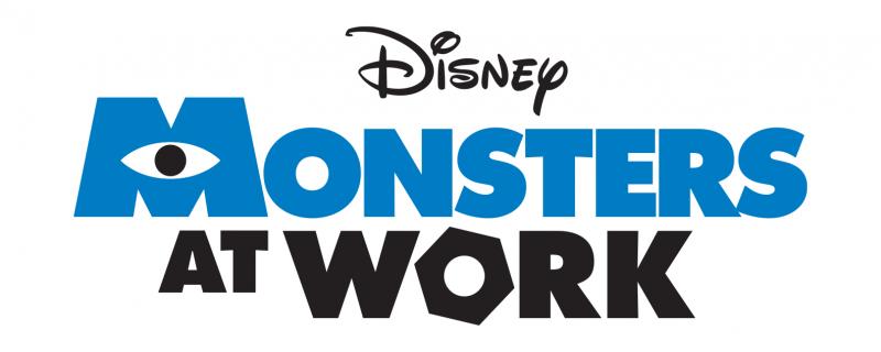 Disney+ Releases MONSTERS AT WORK Logo Image