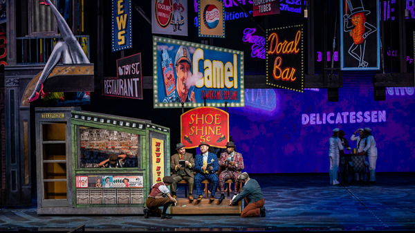 Photo Flash: First Look at Ben Davis, Kendra Kassebaum, and the Cast of the Muny's GUYS AND DOLLS Image