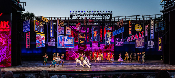 Photo Flash: First Look at Ben Davis, Kendra Kassebaum, and the Cast of the Muny's GUYS AND DOLLS Image